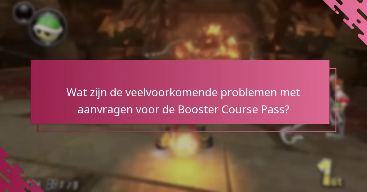 Welke factoren beïnvloeden het succes van een aanvraag voor de Booster Course Pass?