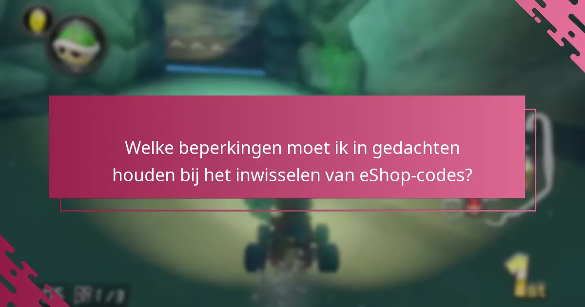 Welke veelvoorkomende problemen doen zich voor tijdens het inwisselproces van de code?